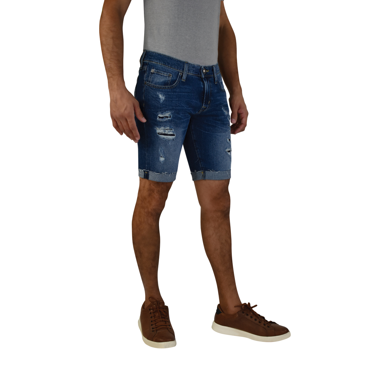 Comprar Jean corto y dulce blue jeans Pantalones cortos