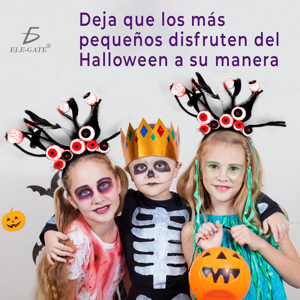 Diademas de Halloween Accesorios Divertidos para Cabello con Temática de Halloween