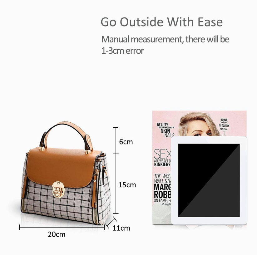 Bolsos De Mujer Bolso De Hombro Casual Ladies Messenger Bags marrón