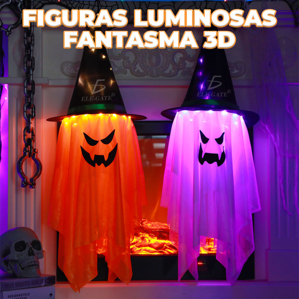 Decoraciones de Halloween al Aire Libre Luces LED de Calabaza Impermeables para un Ambiente Espeluznante y Festivo