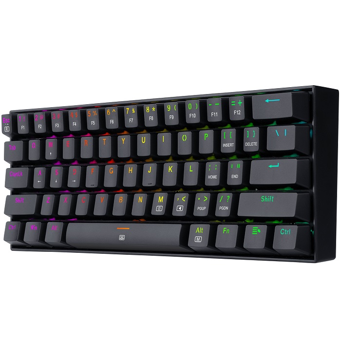 Teclado Redragon Dragonborn Mecanico Switch Brown Alambrico Español K630RGB SP-BROWN