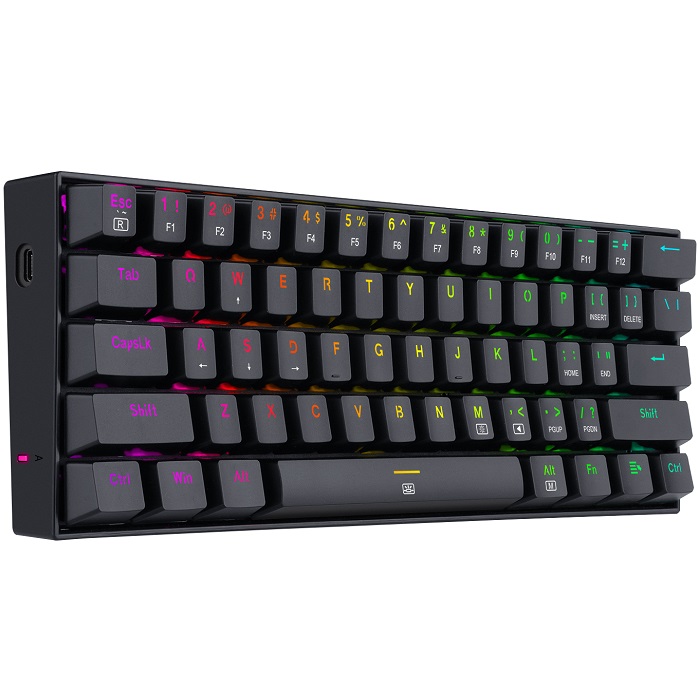 Teclado Redragon Dragonborn Mecanico Switch Brown Alambrico Español K630RGB SP-BROWN