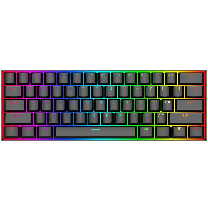 Teclado Redragon Dragonborn Mecanico Switch Brown Alambrico Español K630RGB SP-BROWN
