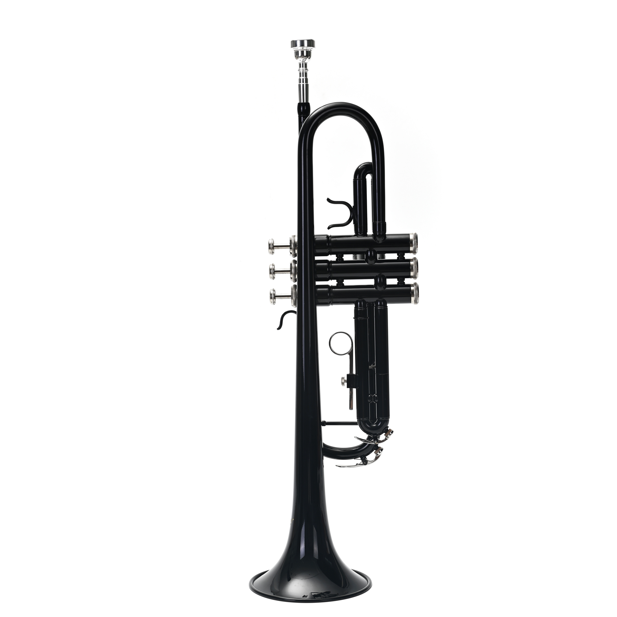 Trompeta Laqueada Si Bemol con Funda y Accesorios para Principiantes