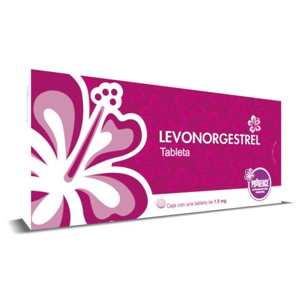 Levonorgestrel tableta pastilla del dia siguiente empaque discreto