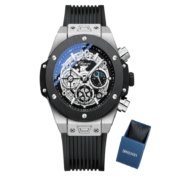 CHENXI Reloj analógico de cuarzo para hombre