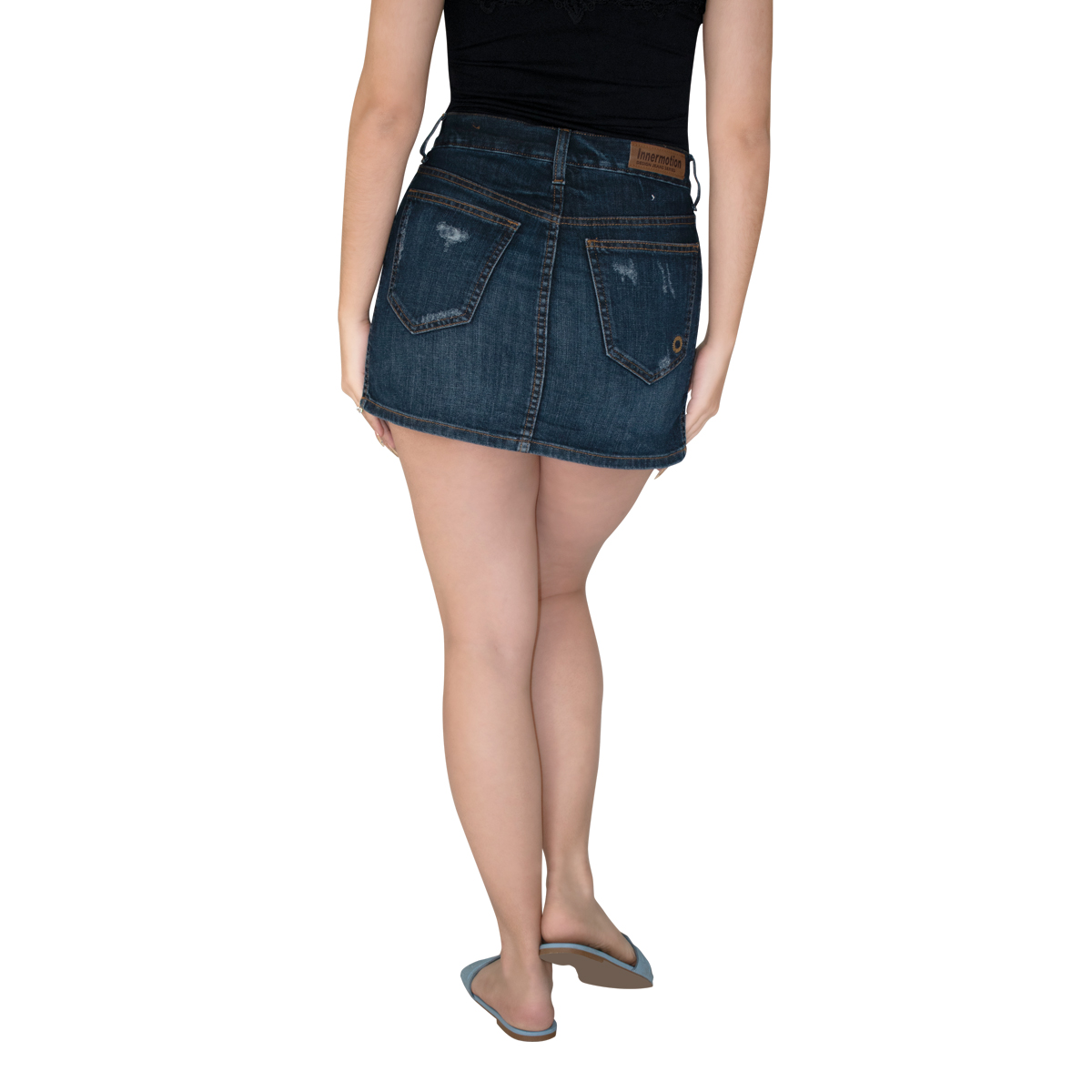 Falda Short Mujer Mezclilla 1417