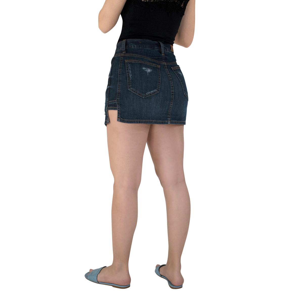 Falda Short Mujer Mezclilla 1417