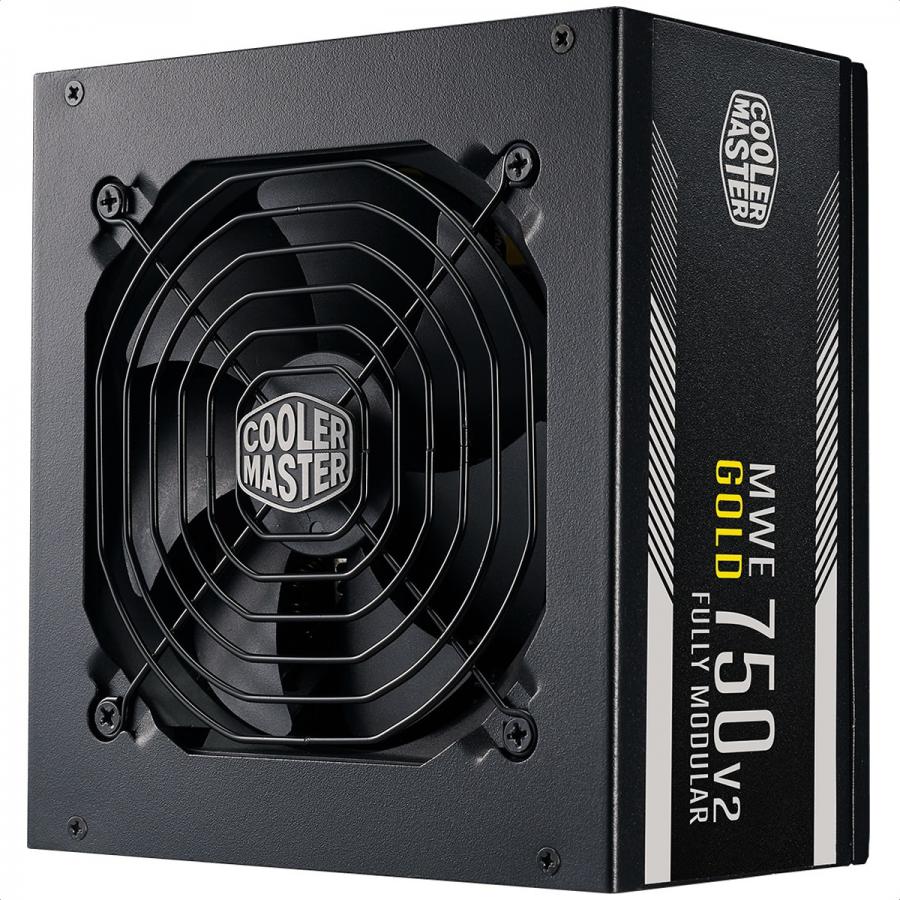 Fuente De Poder Cooler Master MWE Gold 750 V2 Modular 750W 80 Plus MPE-7501-AFAAG-U2