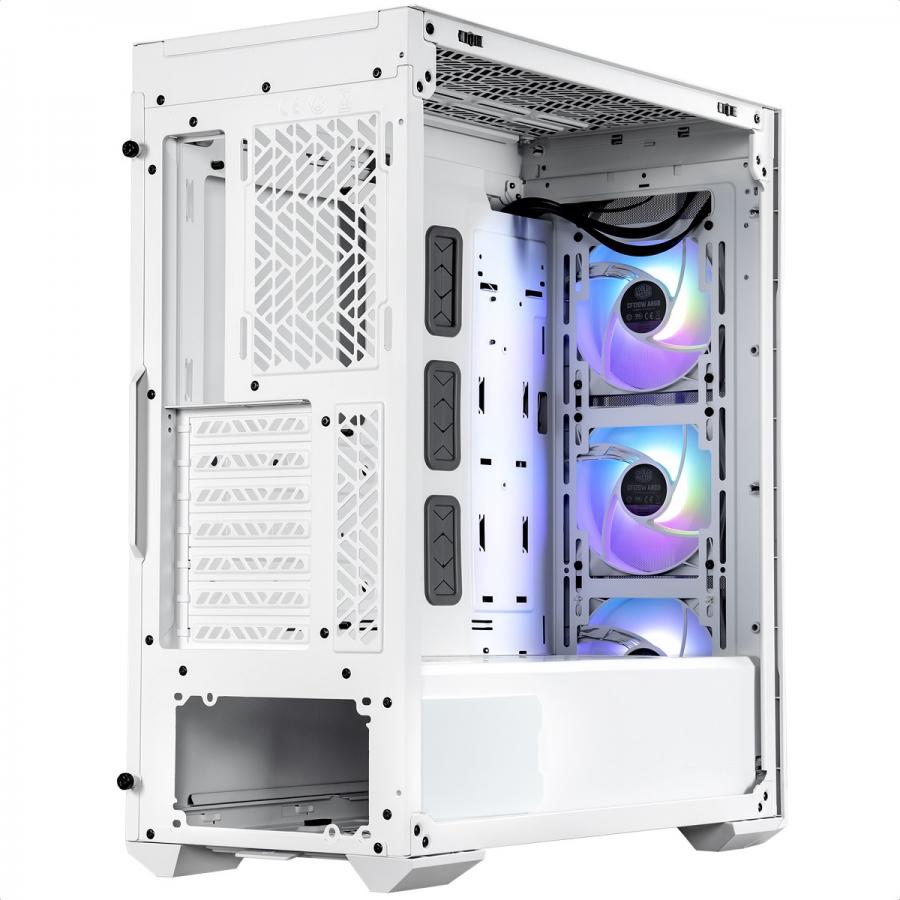Gabinete Cooler Master MasterBox TD500 Mesh V2 White ARGB USB3 3 Ventiladores Vidrio Templado TD500V2-WGNN-S00