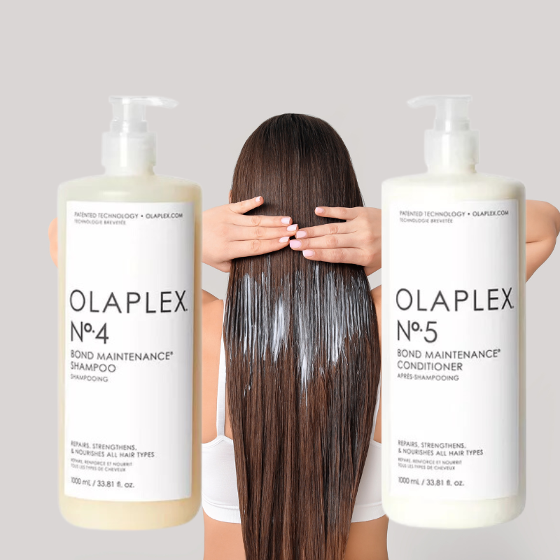 Olaplex No.4 Y No.5 1000 Ml Shampoo Y Acondicionador