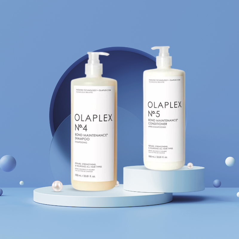Olaplex No.4 Y No.5 1000 Ml Shampoo Y Acondicionador