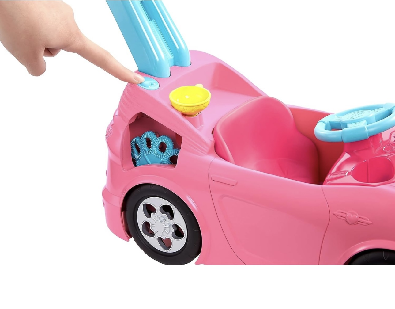 Little Mommy Muñeca Paseo Con Burbujas Con Lindo Auto De Empuje 