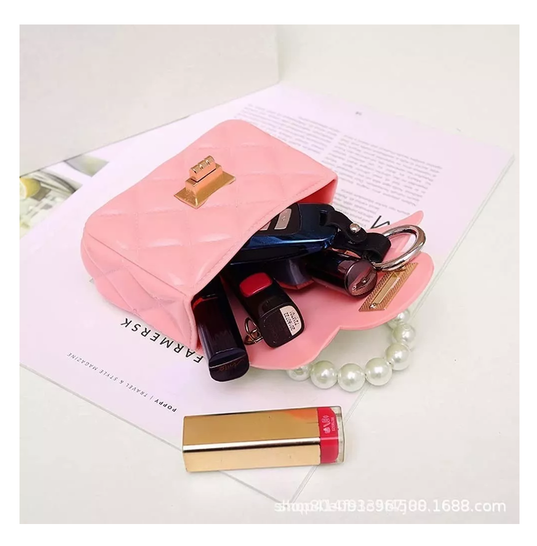 Bolso Pequeño Casual Para Mujer Rosa