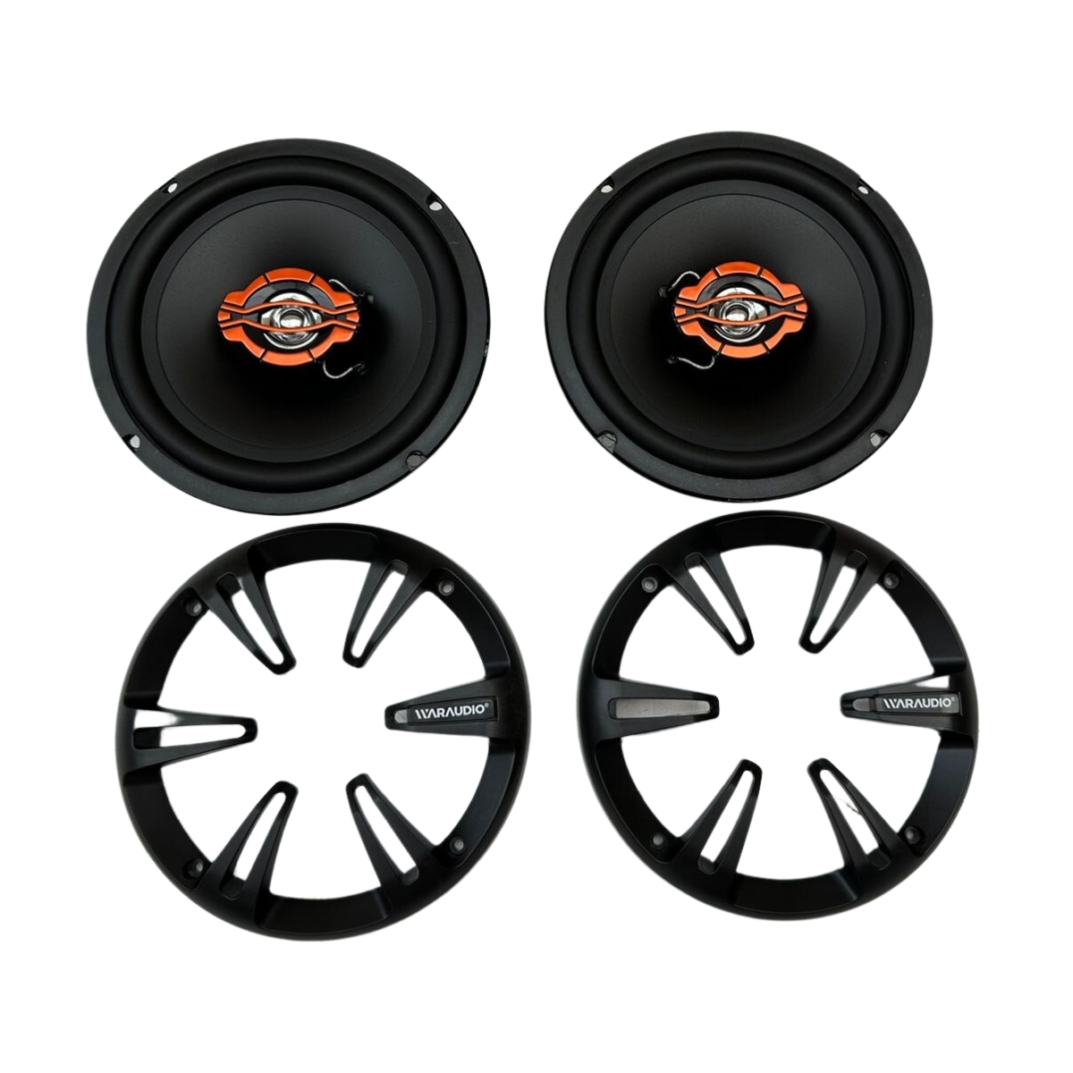 Bocina Coaxial Para Automóvil De 6.5 Pulgadas Waraudio CABO65 - Negro