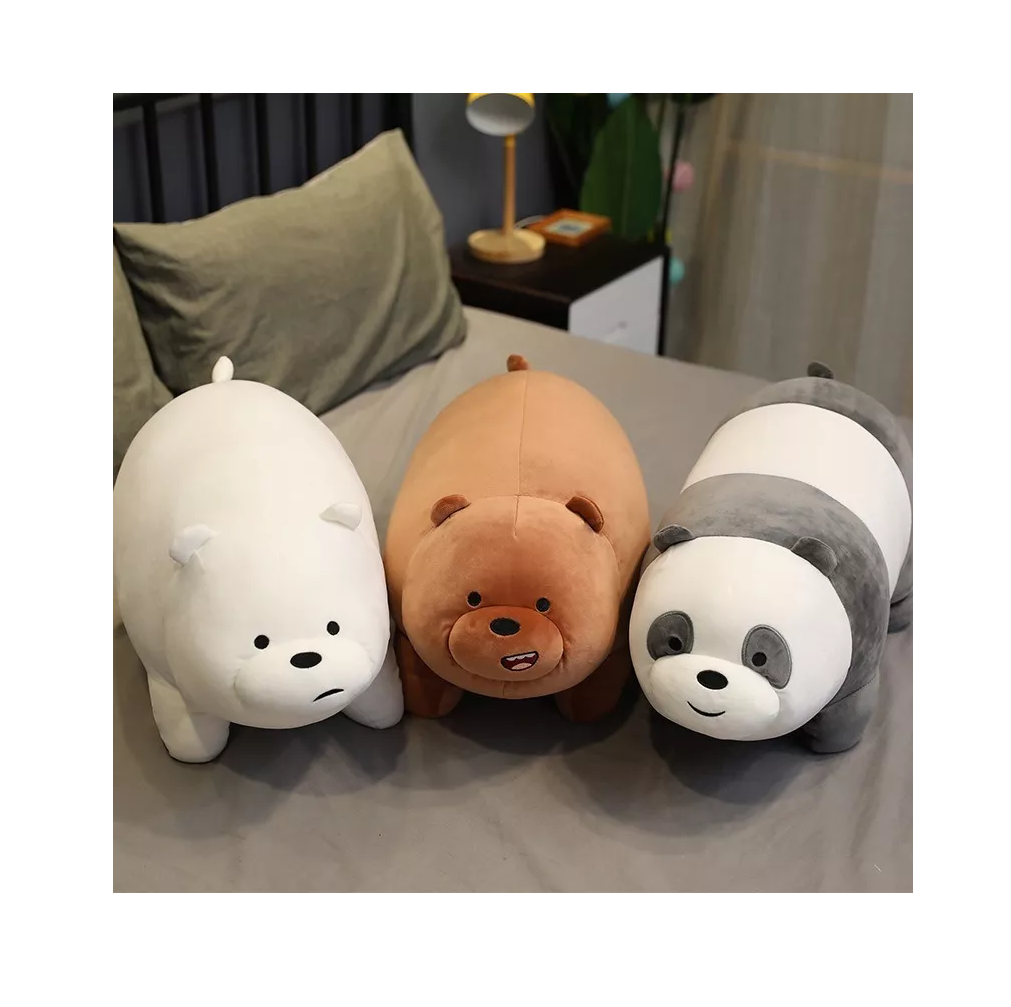 Panda polar discount y pardo peluches