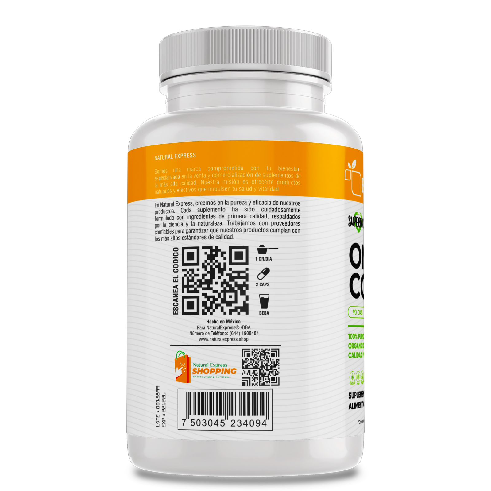 Omega Complex + 3, 6 y 9 100% Puro (90 Capsulas 1000mg) |ORGANICO | NATURAL | Para 90 Dias | - Omega Complex +
