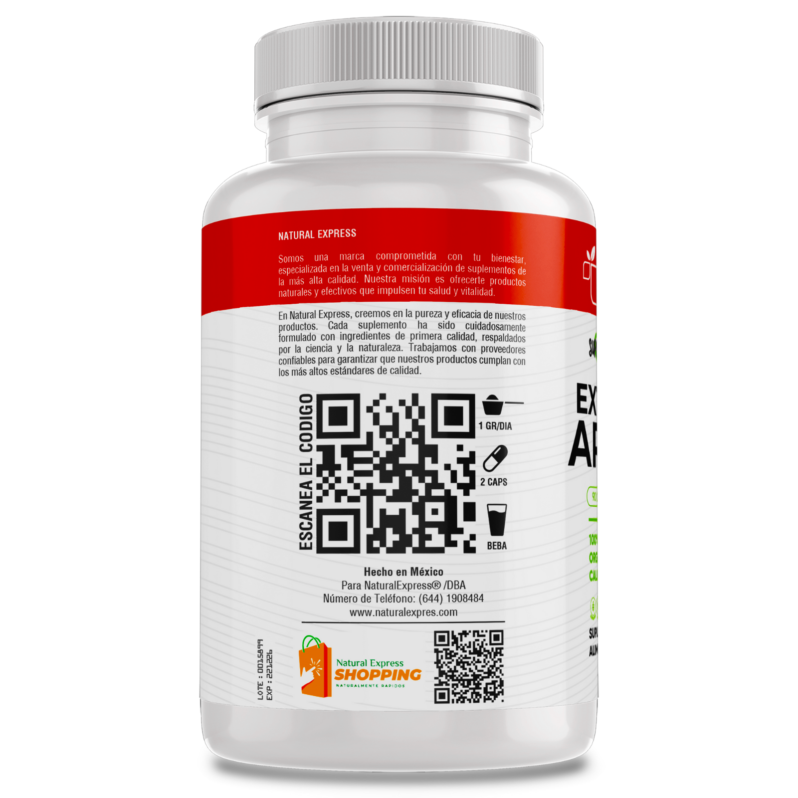 Extracto de Arandano 100% Puro (180 Capsulas 500mg) |ORGANICO | NATURAL | Para 90 Dias | - Organic Cranberry Extract Extract