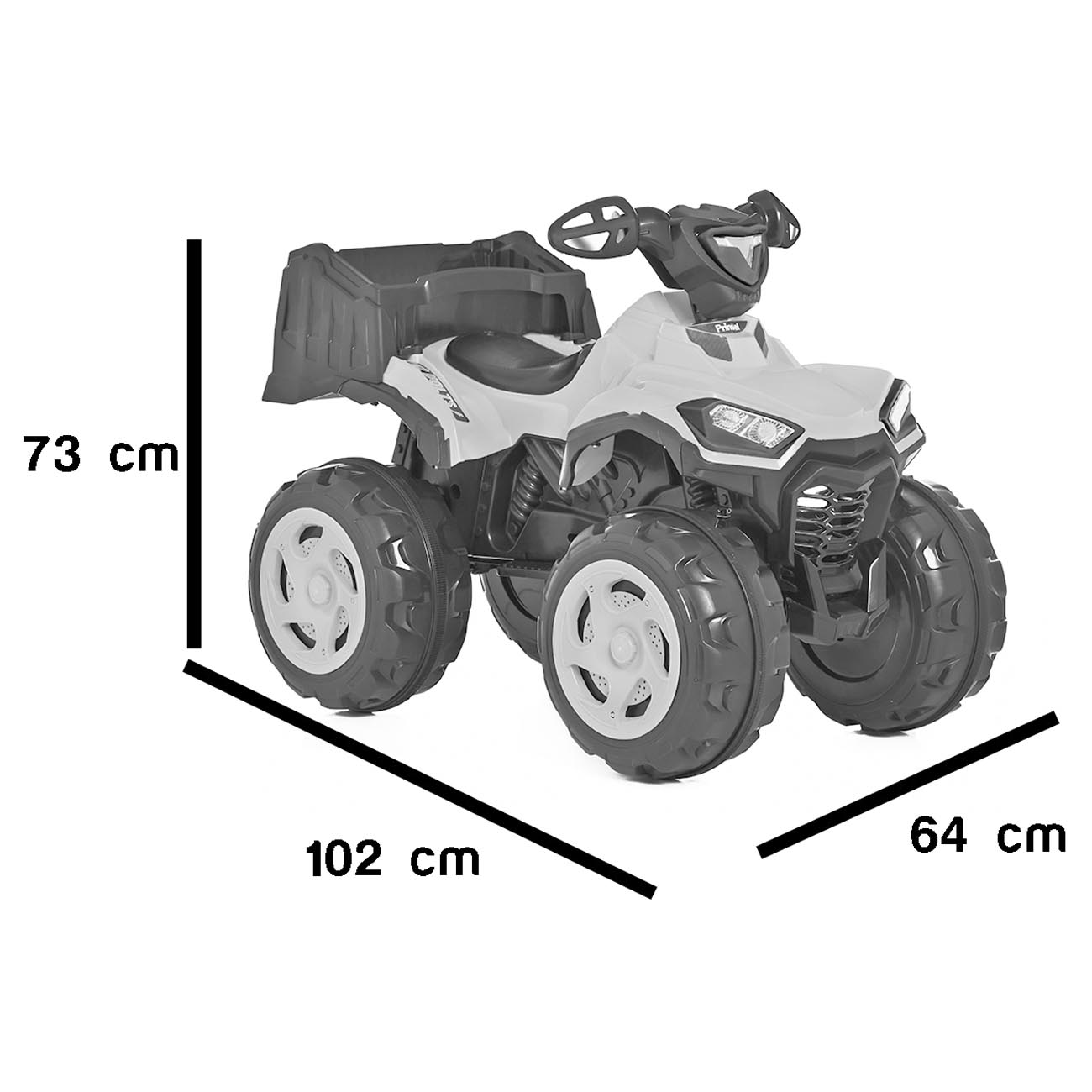 Moto Electrica Prinsel 12v Cobra Girl Rosa
