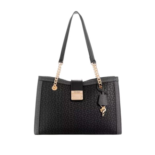 Guess Bolso Satchel Daxton Con Logo