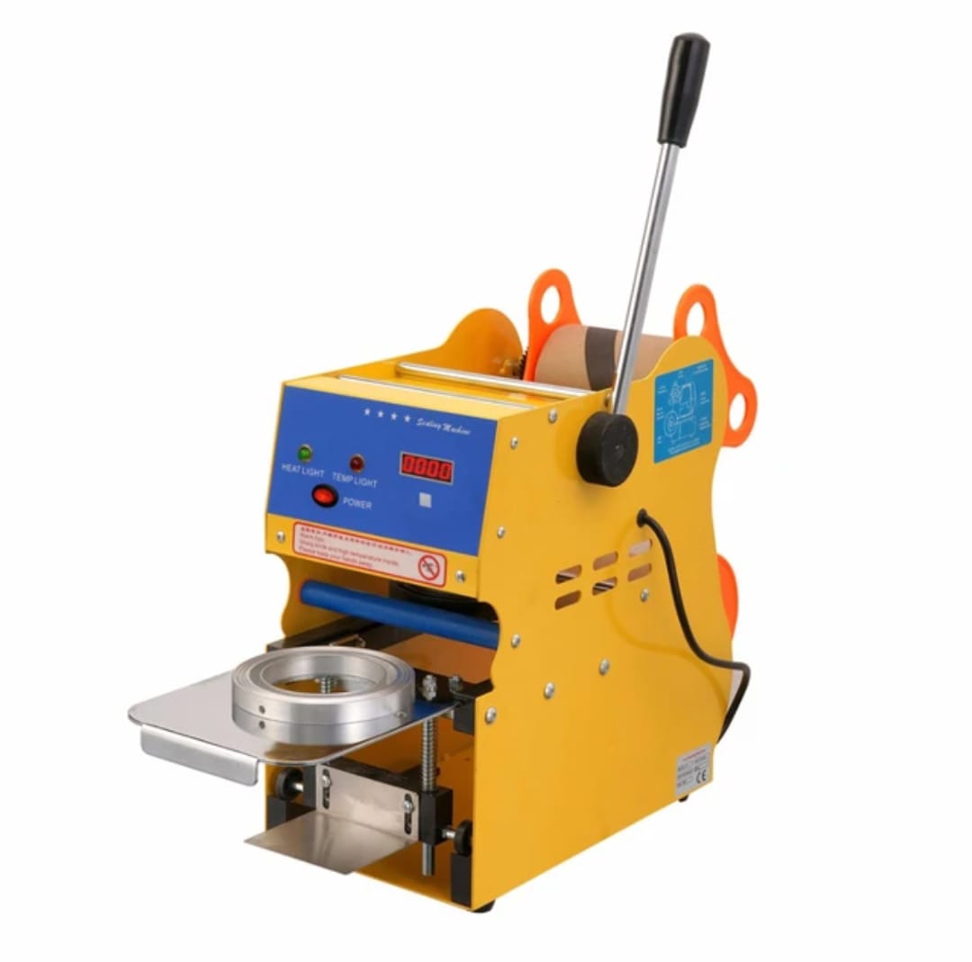 Máquina selladora de vasos de plástico Manual 110V/60Hz 220V 50Hz