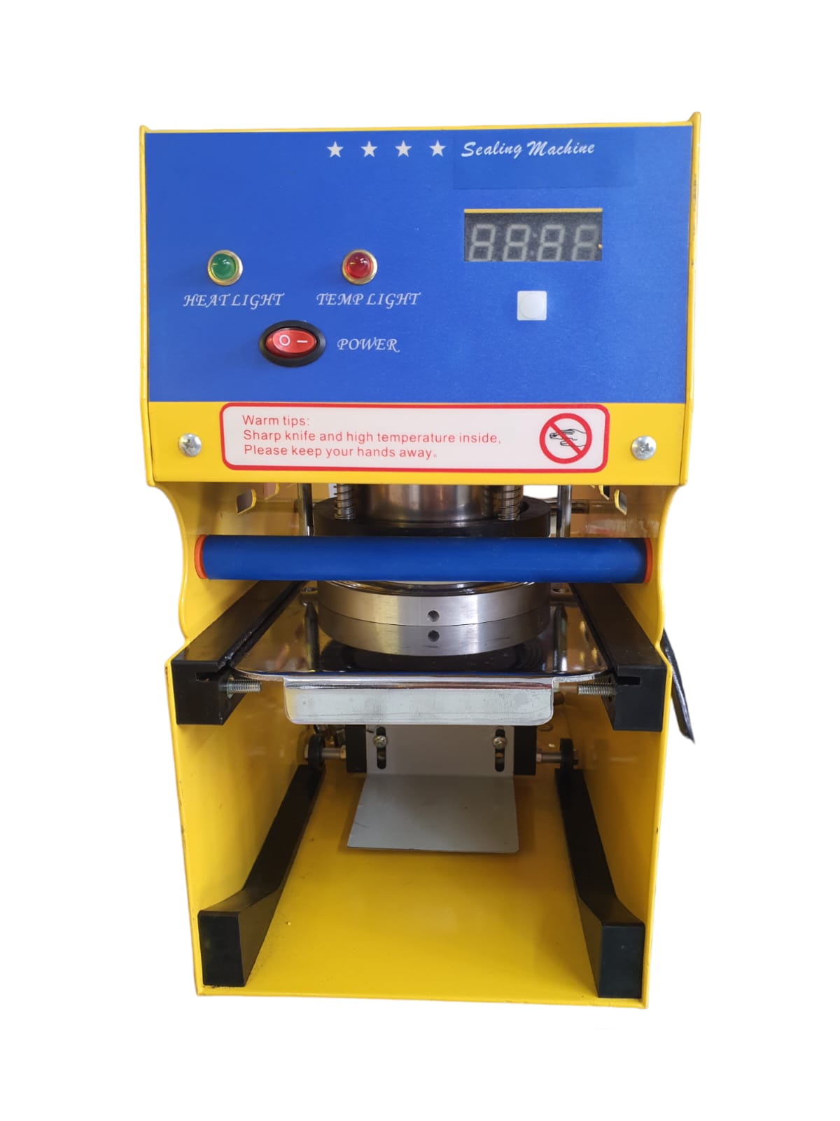 Máquina selladora de vasos de plástico Manual 110V/60Hz 220V 50Hz