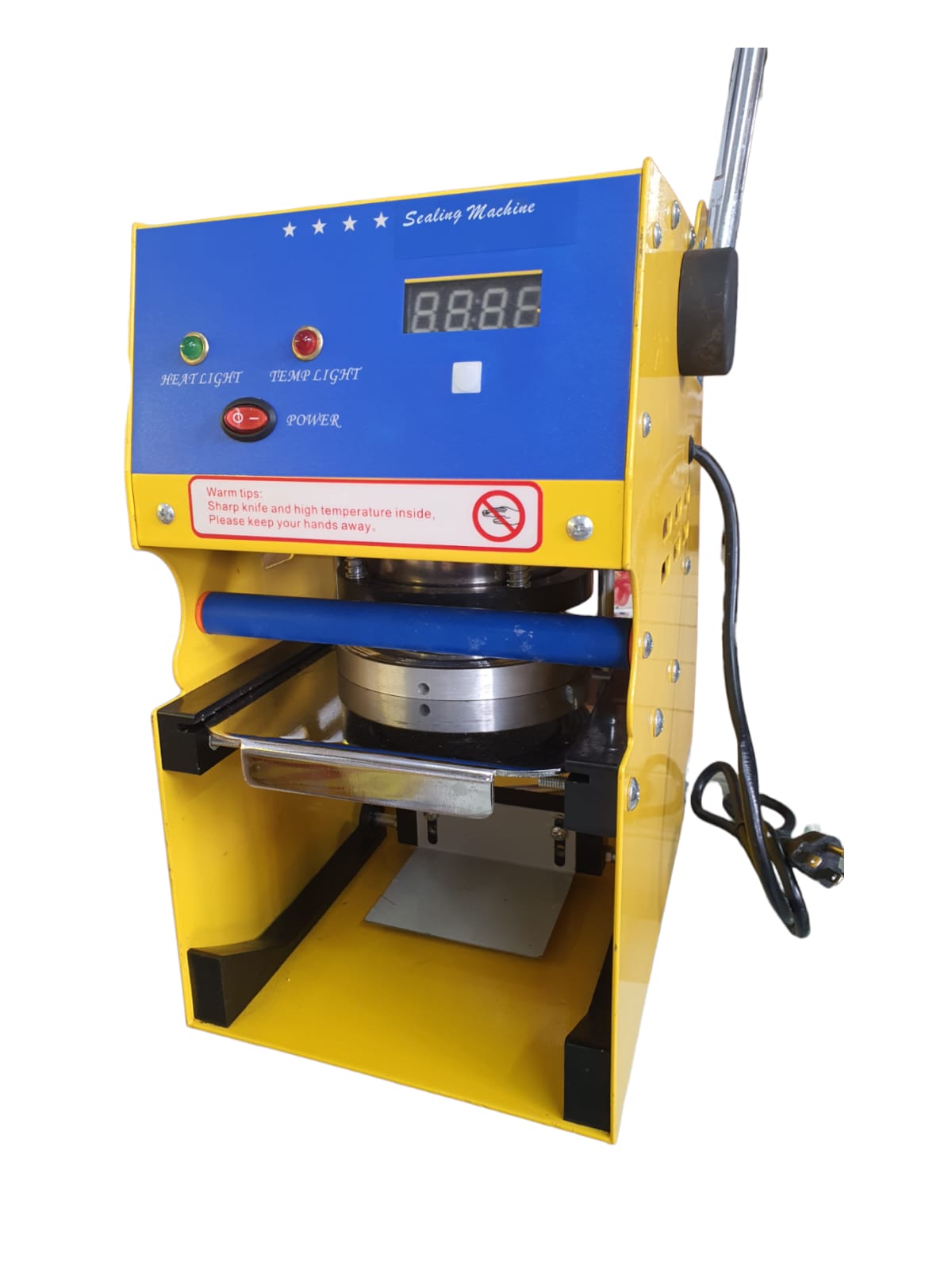 Máquina selladora de vasos de plástico Manual 110V/60Hz 220V 50Hz