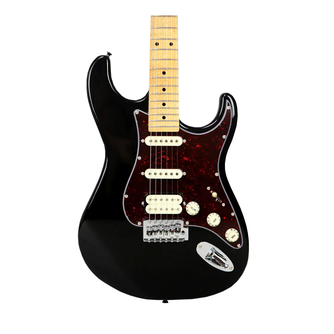 Guitarra Eléctrica Tagima TG540 Strato Black/Vino