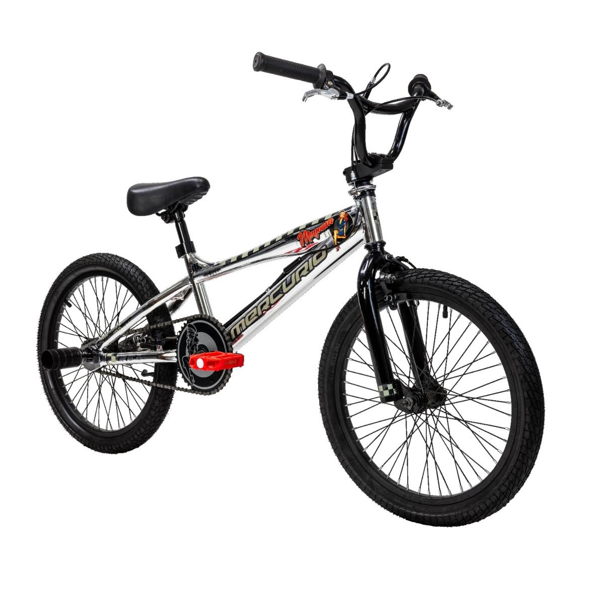 BICICLETA MERCURIO MAGNUM F4 FREESTYLE R20 PLATEADO ENDY12