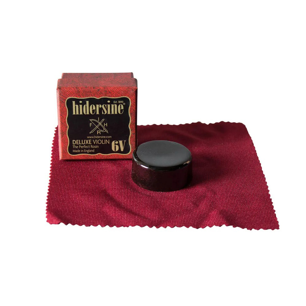 Brea Hidersine 6VMX Colofonia Negra P/Violín Redonda