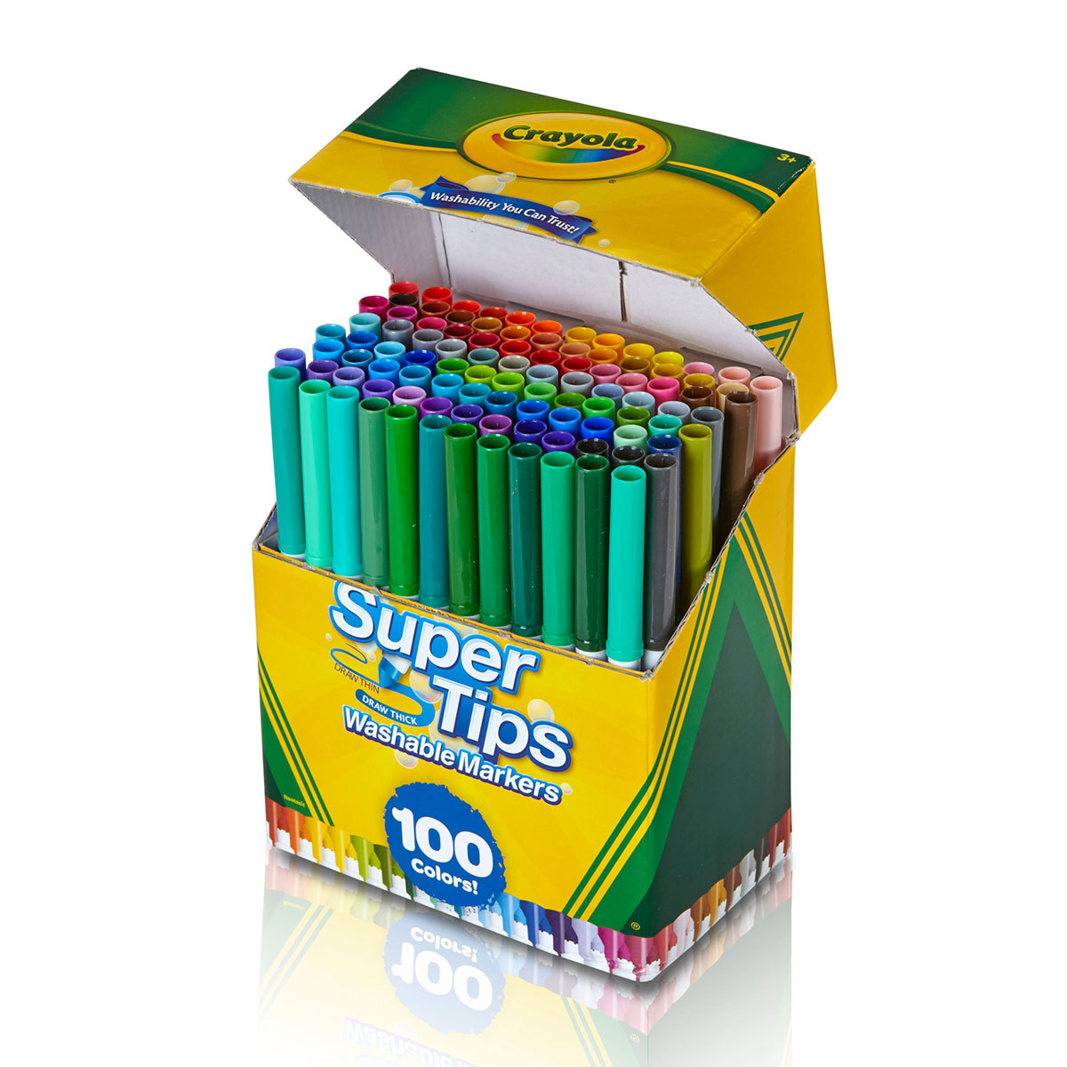 Marcadores Lavables Super Tips 100 Colores 