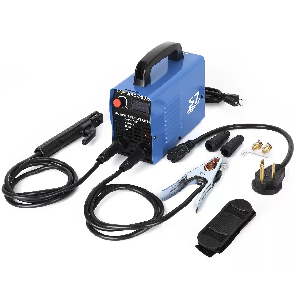 Estación de Soldadura Manual de Metal por Arco de 250A, 85% IGBT, pantalla digital LCD