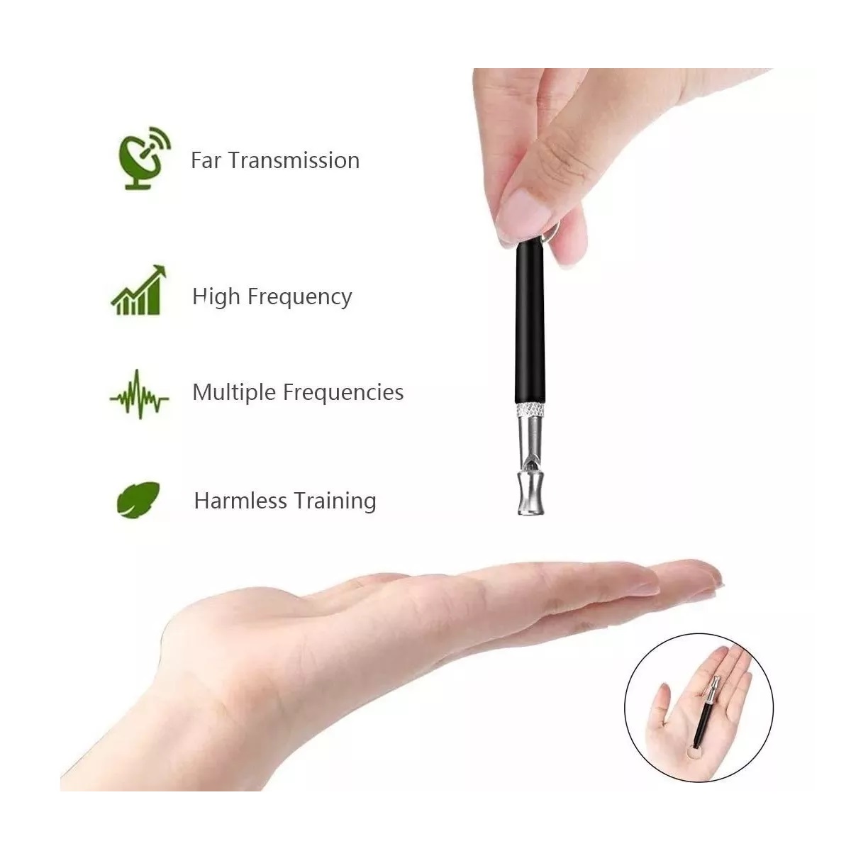 Set 2 Pcs Silbatos Para Perros Para Dejar De Ladrar