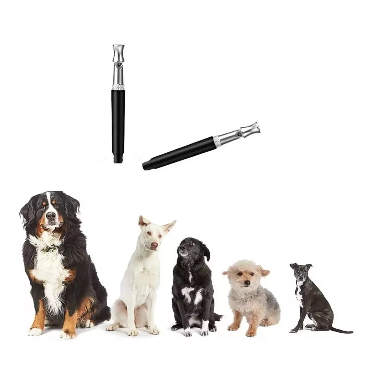 Set 2 Pcs Silbatos Para Perros Para Dejar De Ladrar