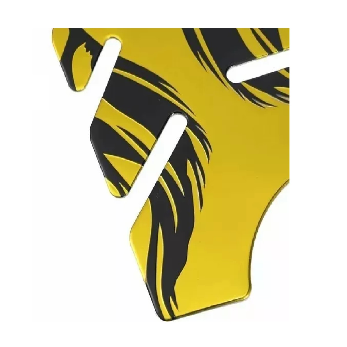 Calcomanias Motos 3d Protector De Cubre Tanque Amarillo