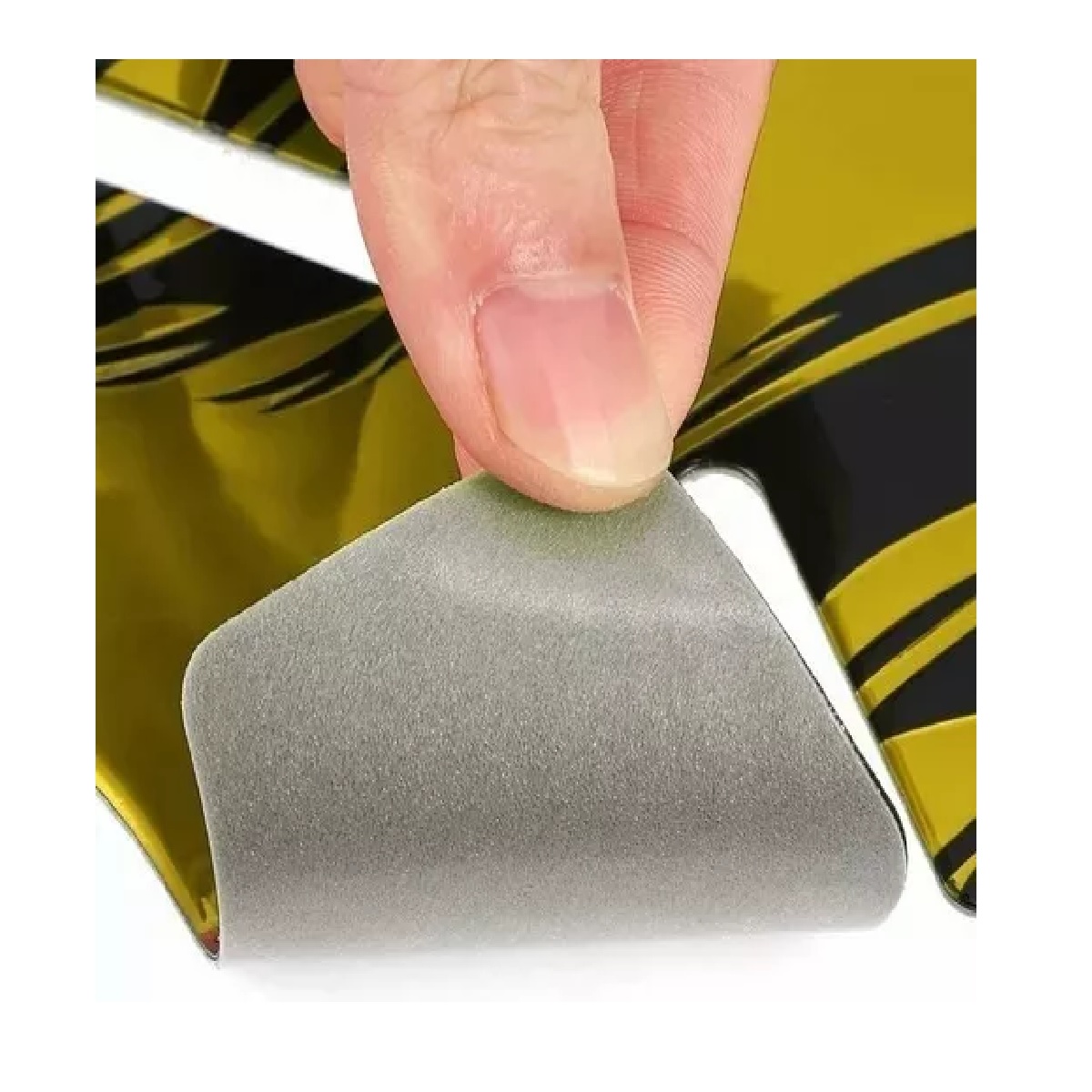 Calcomanias Motos 3d Protector De Cubre Tanque Amarillo