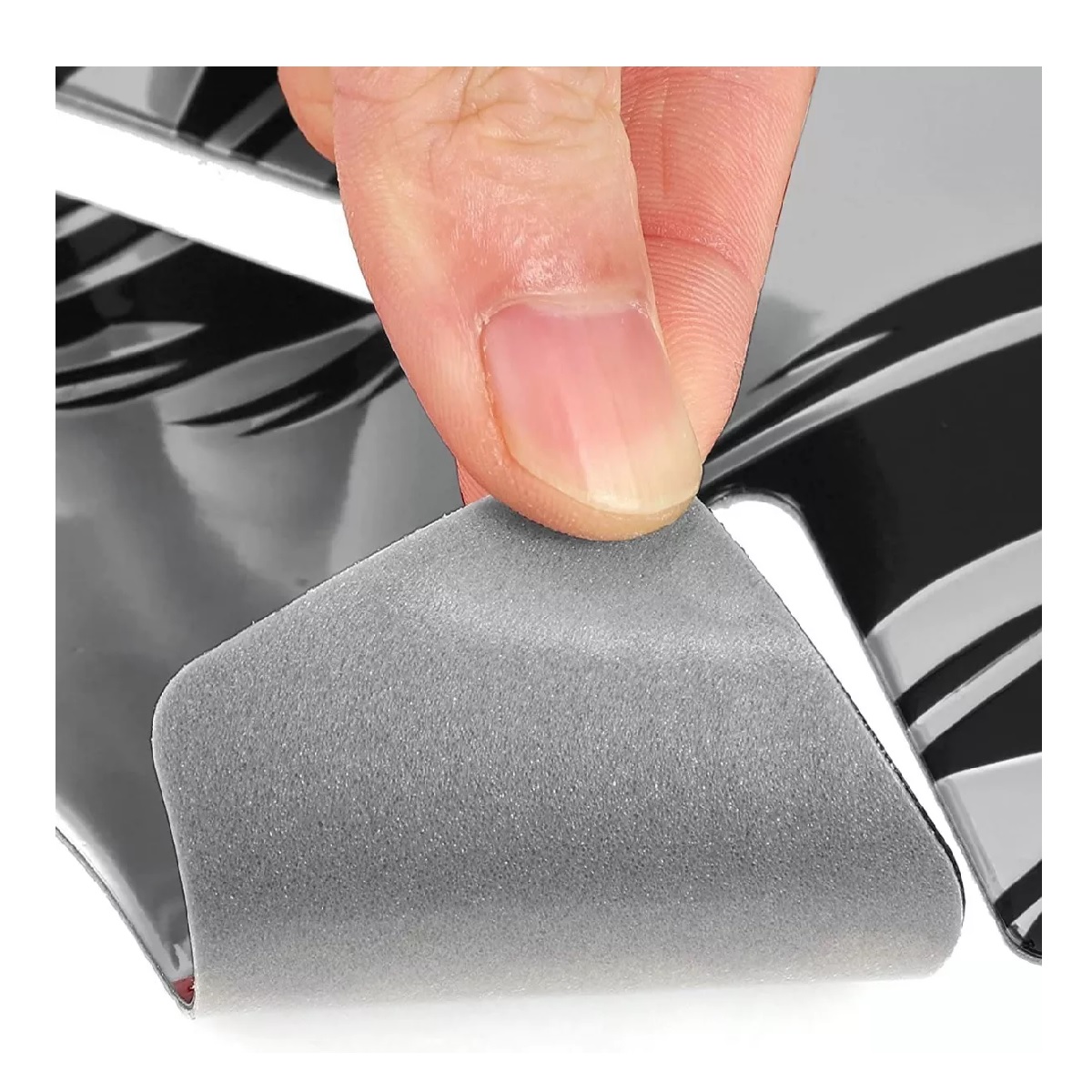 Calcomanias Motos 3d Protector De Cubre Tanque Plata