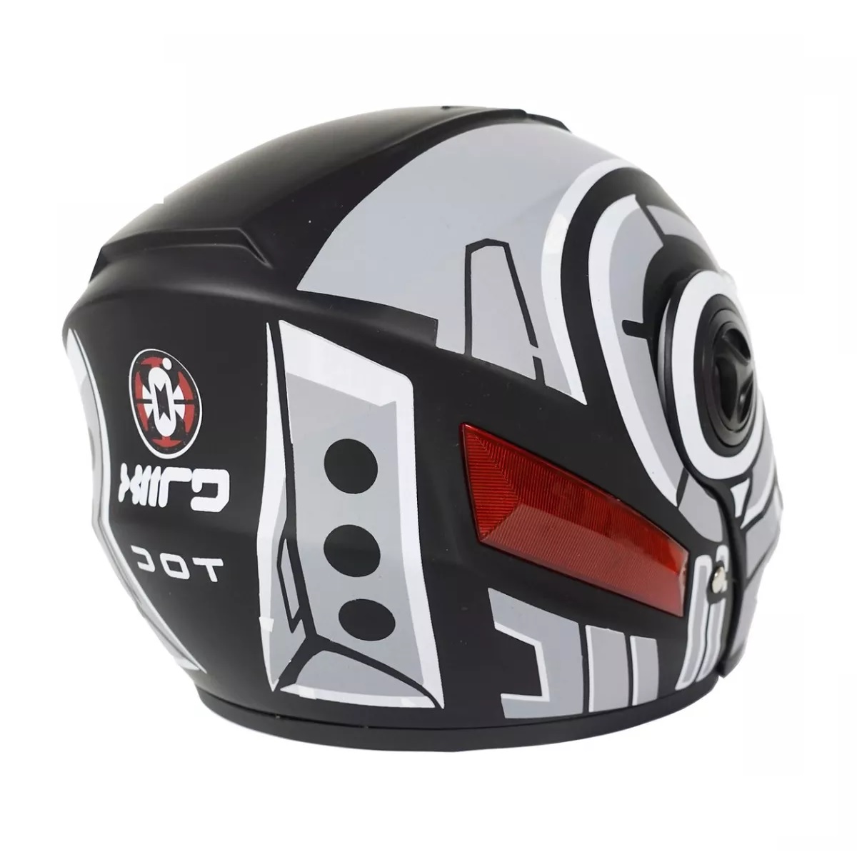 Casco Con Respirador Doble Lente Abatible Moto