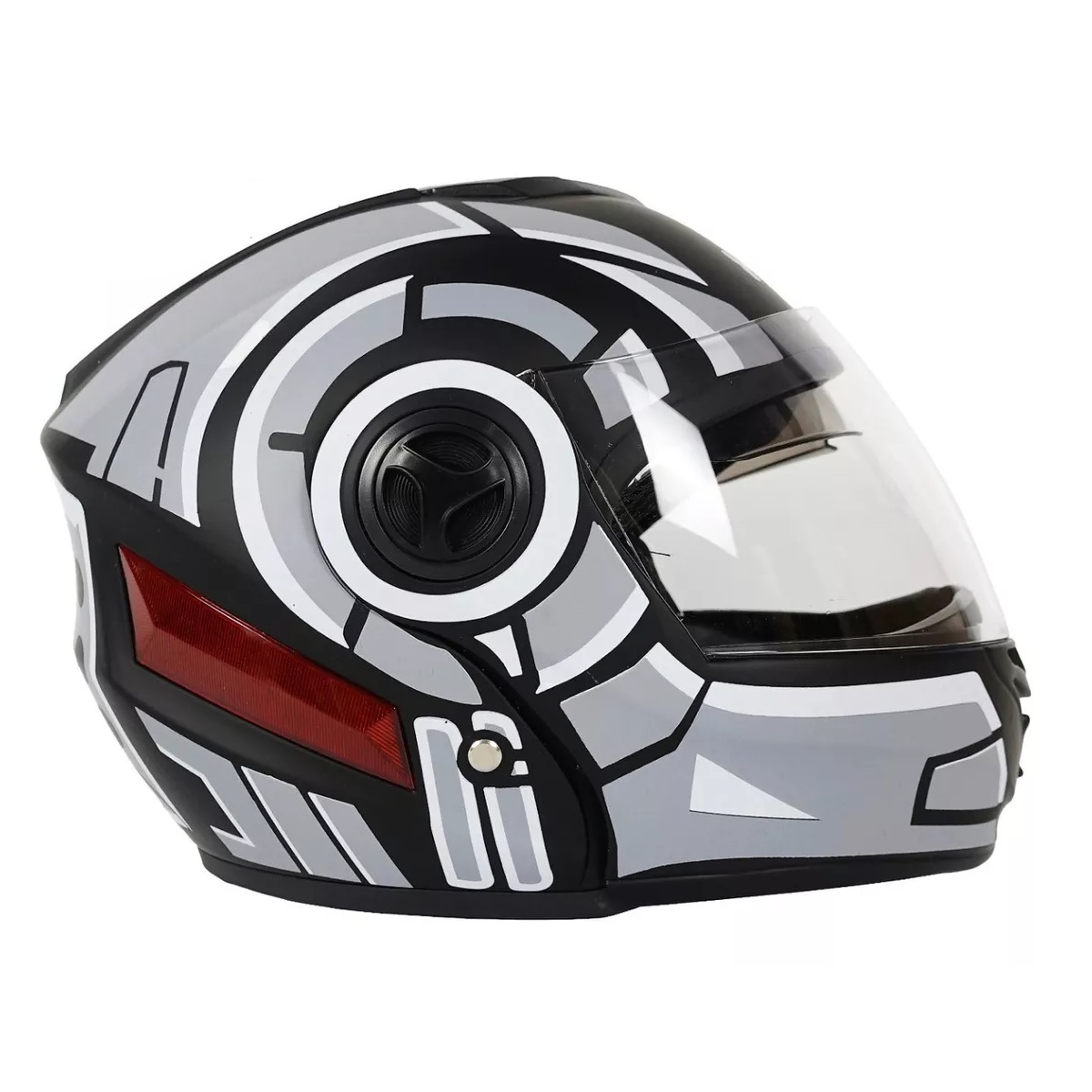 Casco Con Respirador Doble Lente Abatible Moto