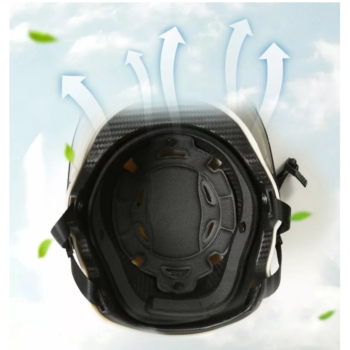 Casco Abierto Abatible Motociclista Uso Rudo Gafas Humo Gris