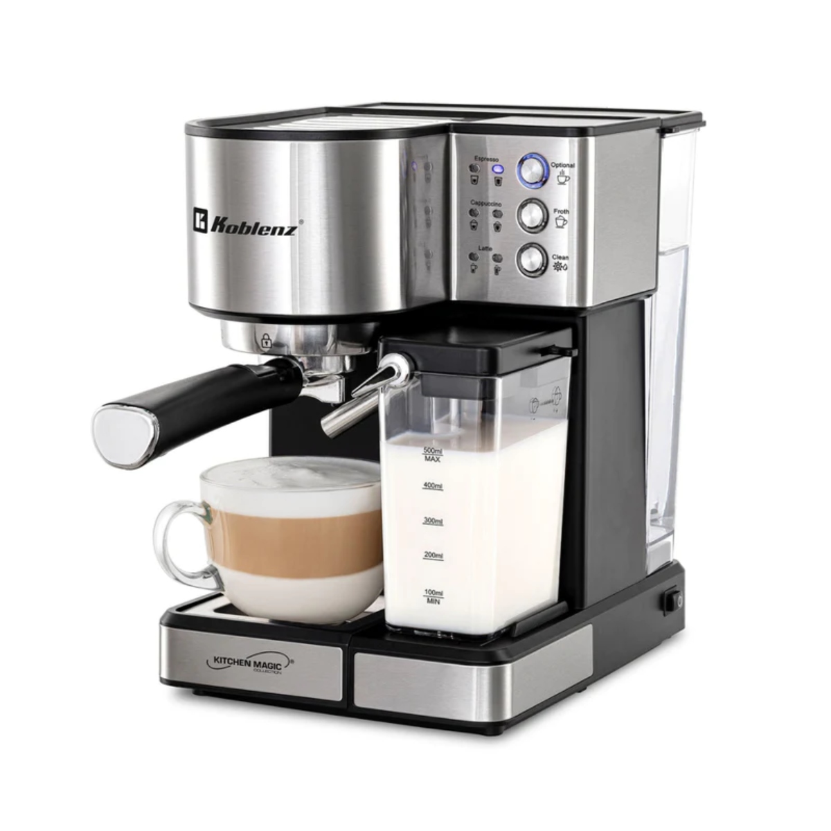 CAFETERA ESPRESSO KOBLENZ CKM-1350 IN 15 BARES / 1350 WATTS ENDY6