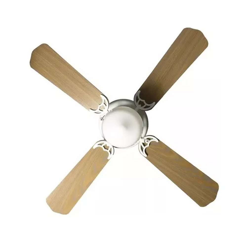 Ventilador de Techo con Lámpara LED de 42", 4 Aspas Fijas y 6 Velocidades Megaluz CF1135-42