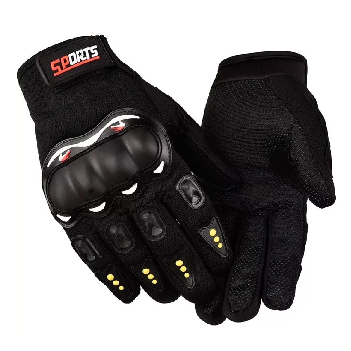 Guantes Con Proteccion Motociclista Anti Derrape Táctil Grande