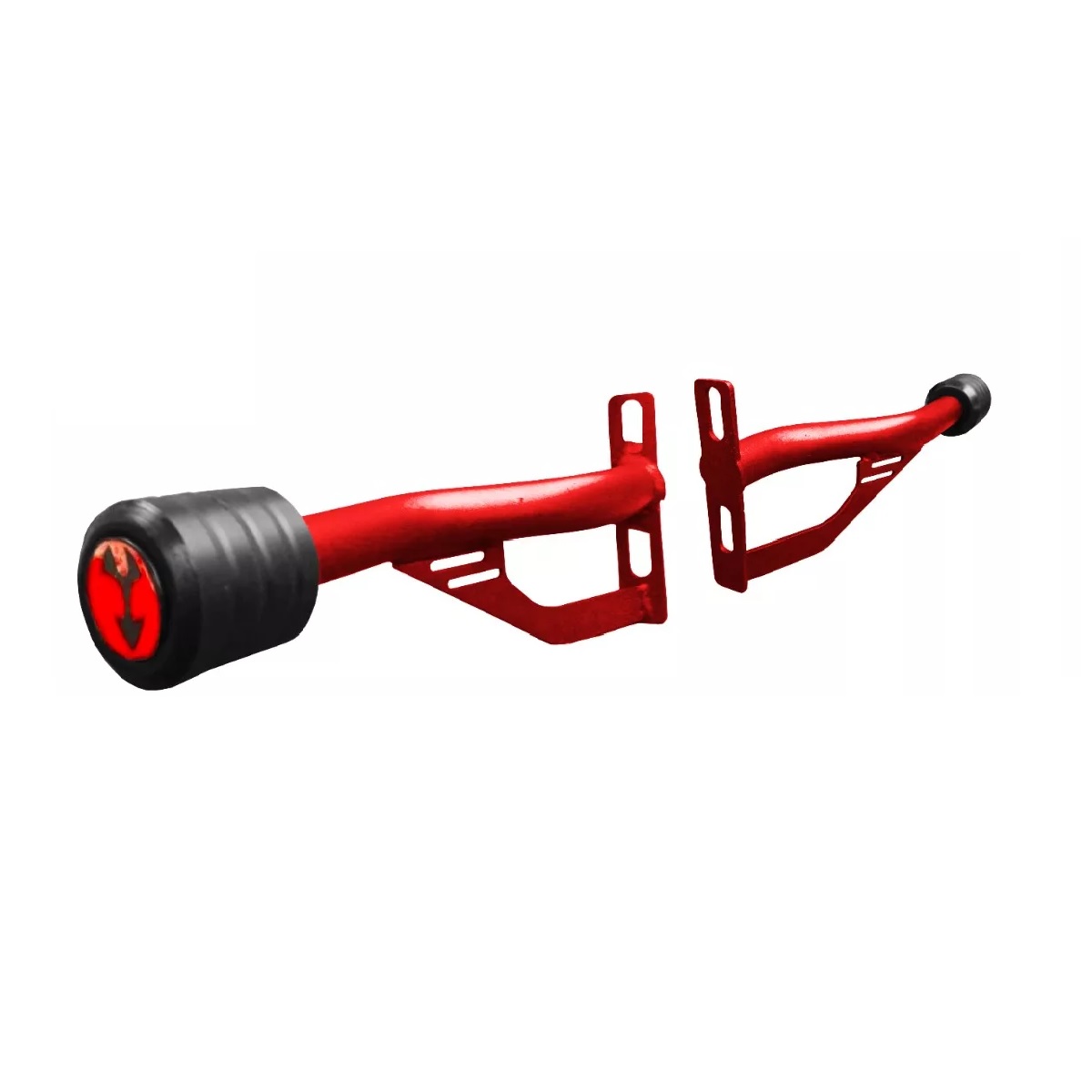 Slider Universal Reforzado Para Italika Vento Yamaha Rojo