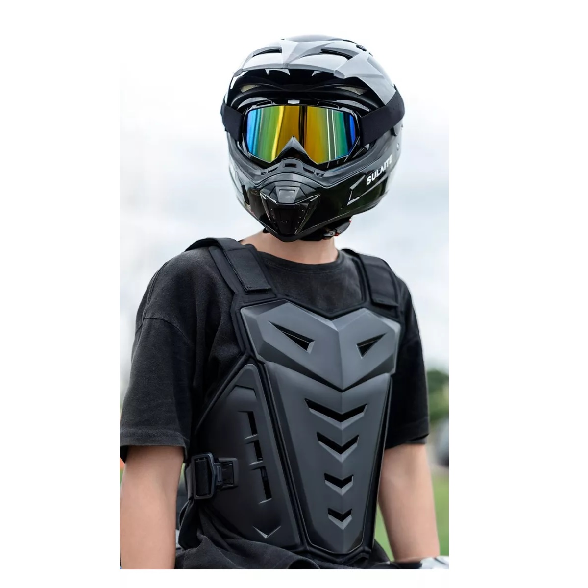 Esqueleto Chaleco Protector Motociclista