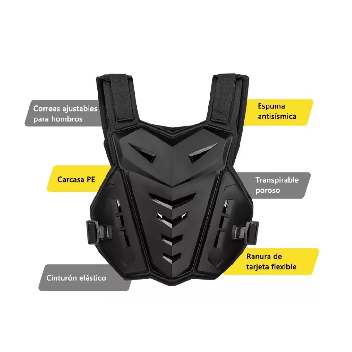 Esqueleto Chaleco Protector Motociclista