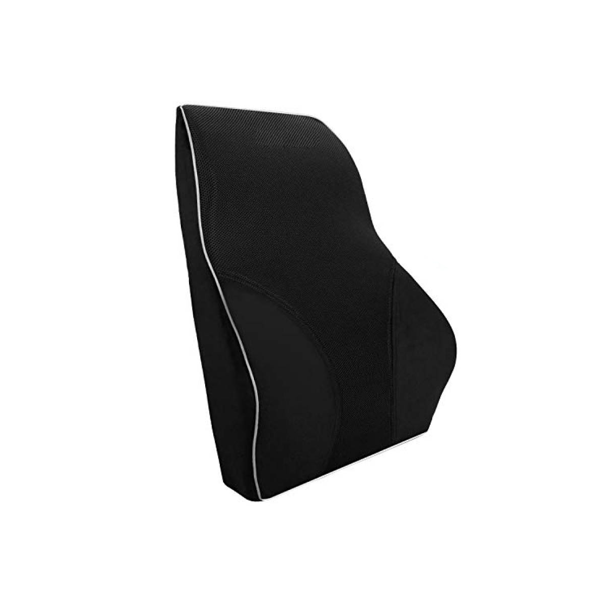 Cómoda Silla De Malla Para Aliviar El Dolor De Espalda Lumbar, Cojín Para  Coche, Silla De Asiento De Oficina, Cojín Lumbar Negro De 2,75 €