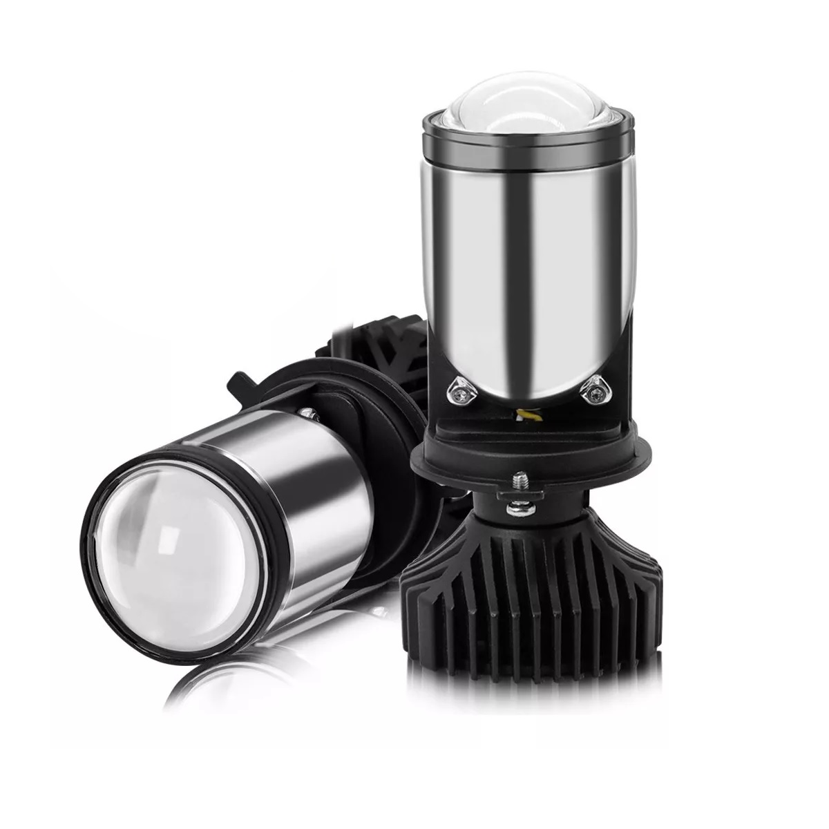 Kit Faros Led Auto Lupa Proyector Alto y Bajo H4
