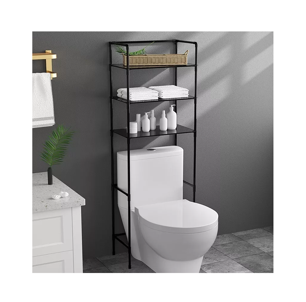 Mueble Organizador Baño Rack Estante Sanitario Toallero