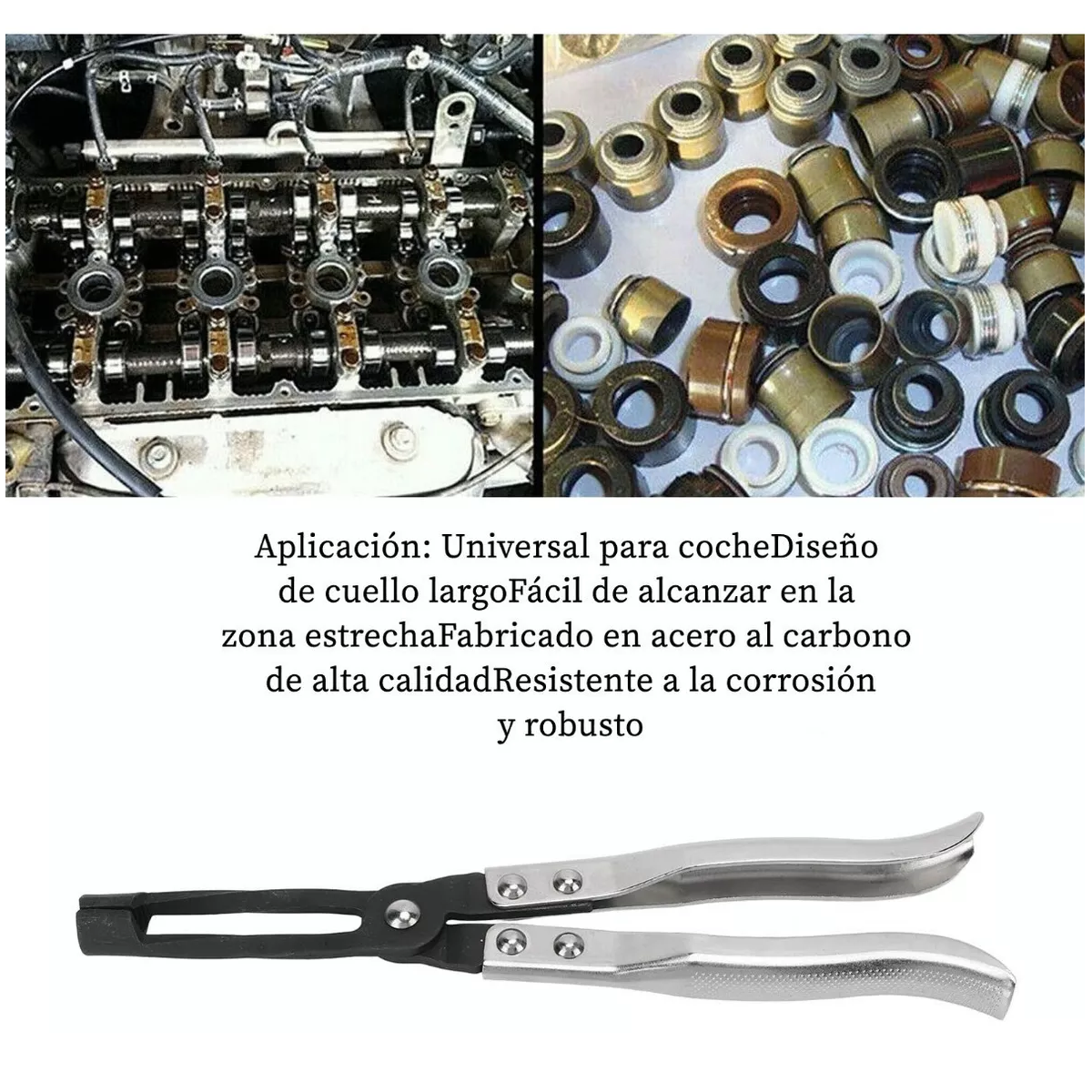Pinzas Largas Para Remover Sellos De Válvulas Profundas
